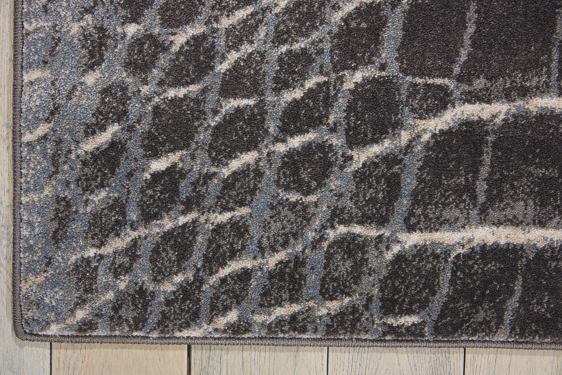 Nourison Maxell MAE09 Charcoal Rug